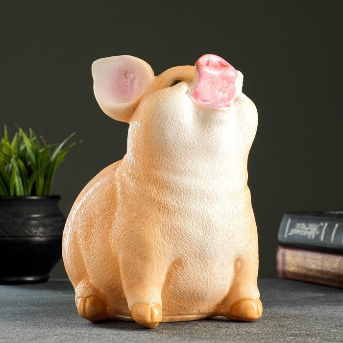 Копилка Копилка "Свинка сидячая" 21х14х16 см