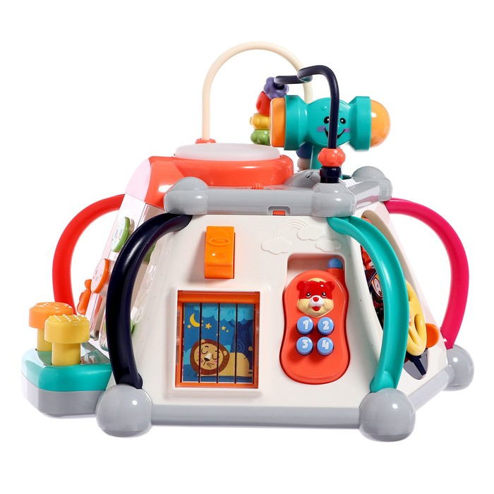 Развивающая игрушка «Логический центр», звуковые эффекты, МИКС Развивающая игрушка «Логический центр», звуковые эффекты, МИКС