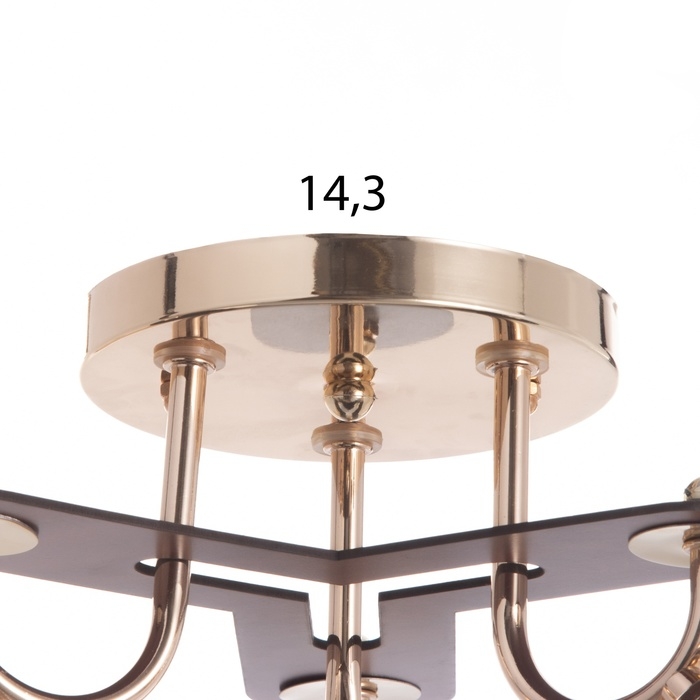 Люстра Люстра "Бетти" 3х40Вт Е27 Золото МОДЕЛЬ: 2800299