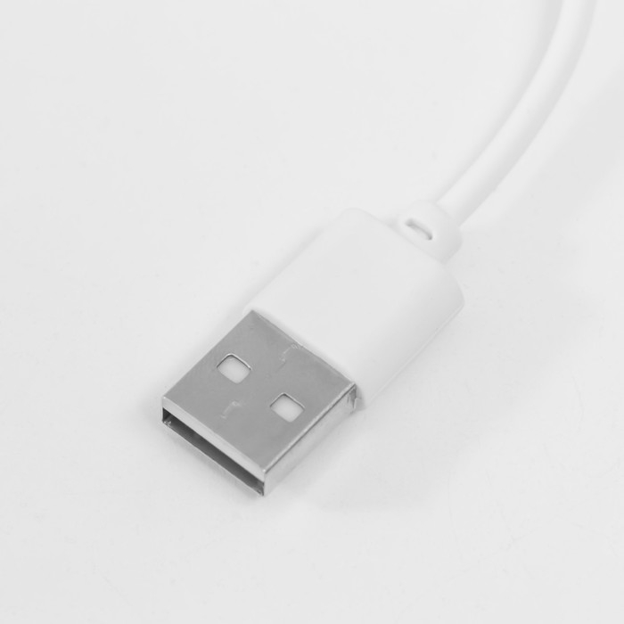 Сувенир стекло подсветка  Сувенир стекло подсветка "Кит" d=8 см подставка дерево, USB 8х8х9,5 см
