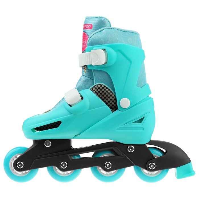 Роликовые коньки раздвижные ONLYTOP, р. 30-33, колёса PVC 64 мм Роликовые коньки раздвижные ONLYTOP, р. 30-33, колёса PVC 64 мм