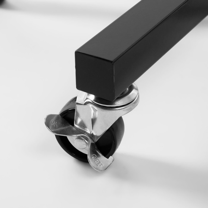 Вертушка, 5 ярусов по 14 крючков stop Lock. цвет чёрный, 40&times;40&times;178см