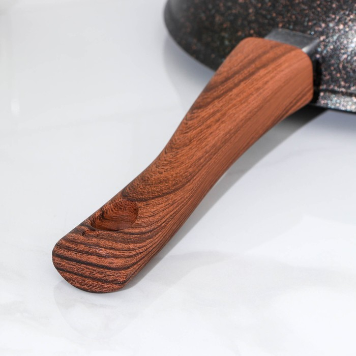 Сковорода Granit ultra original, d=26 см, съёмная ручка, антипригарное покрытие, цвет чёрный Сковорода Granit ultra original, d=26 см, съёмная ручка, антипригарное покрытие, цвет чёрный