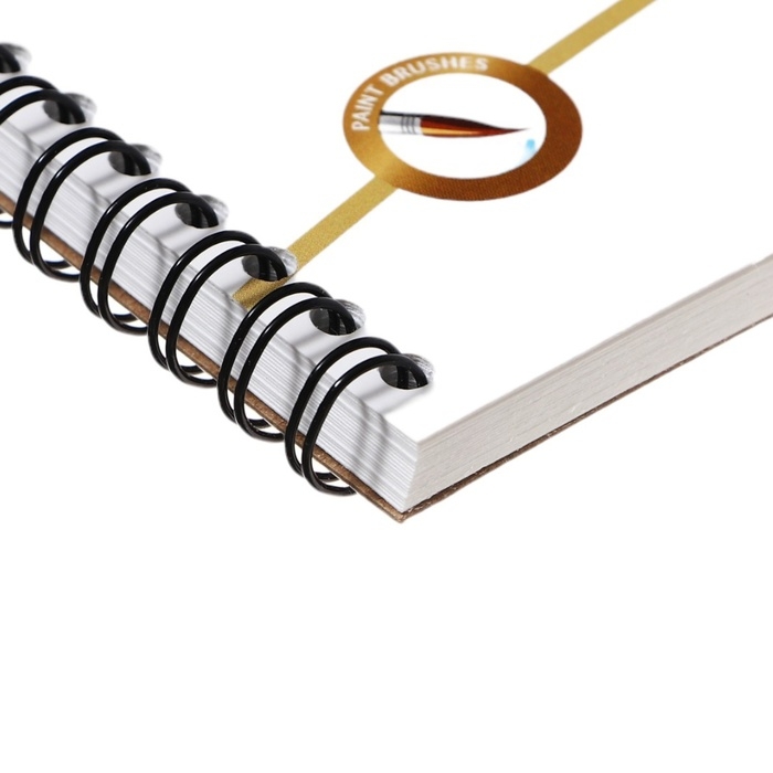 Альбом для акварели А4, 20 листов, блок 180 г/м&sup2;, на спирали, Erich Krause "Birds", экстра белая, твердая подложка, перфорация для отрыва