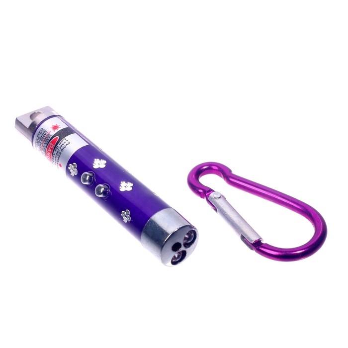 Лазер на карабине «Камушки № 1», с фонариком, цвета МИКС Лазер на карабине «Камушки № 1», с фонариком, цвета МИКС