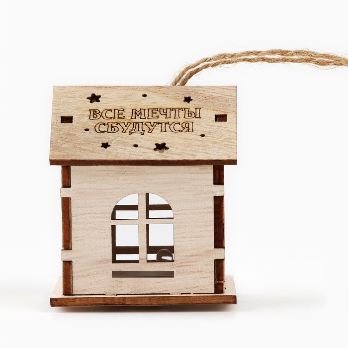 Интерьерное новогоднее украшение «Новый год: Загадай желание», 6 х 4,5 см Интерьерное новогоднее украшение «Новый год: Загадай желание», 6 х 4,5 см