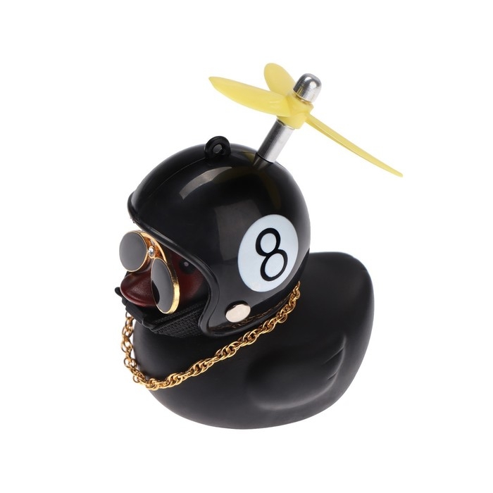 Утка с пропеллером, цвет черный, МИКС Утка с пропеллером, цвет черный, МИКС