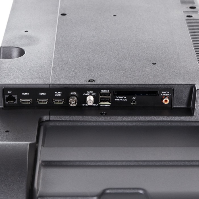 Телевизор Doffler 65KUS65, 65 Телевизор Doffler 65KUS65, 65", 3840x2160, DVB/T2/C/S2, HDMI 3, USB 2, Smart TV, чёрный