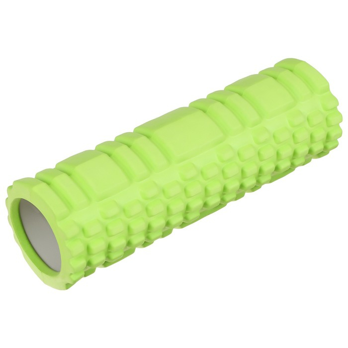 Ролик массажный Sangh, 30х10 см, цвет зелёный Ролик массажный Sangh, 30х10 см, цвет зелёный