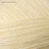 Пряжа "Angora Gold" 20% шерсть, 80% акрил  550м/100гр (01 молочный)