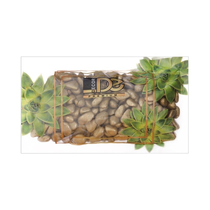 Грунт для аквариума Грунт для аквариума " Галька золотистый металлик" галька декоративная 350 г фр.5-10 мм