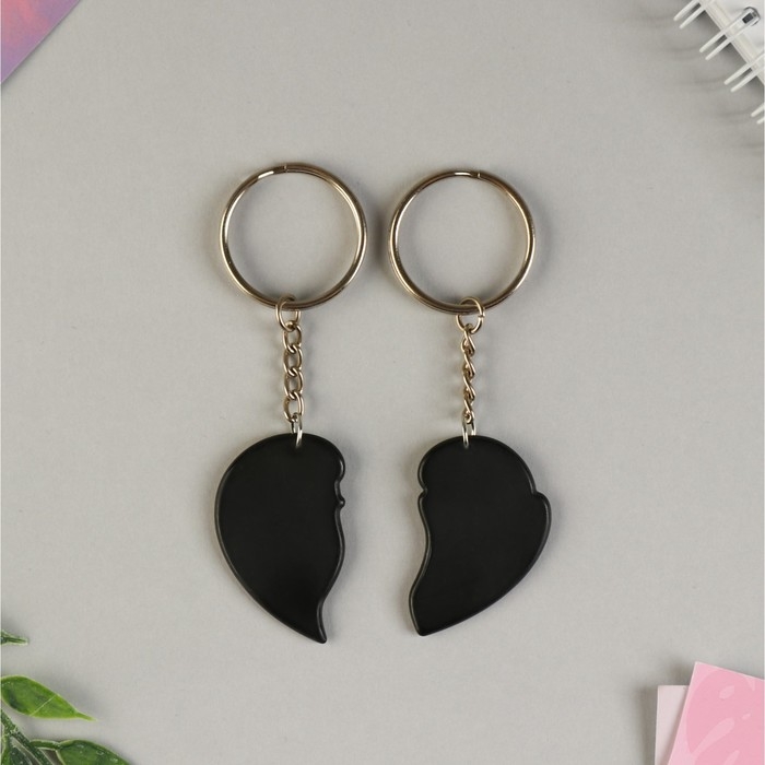 Брелок для ключей парный «Тому кого очень очень люблю», акриловый, 13,3 х 8