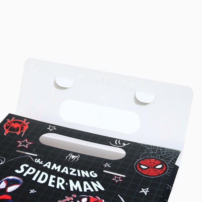 Пакет-коробка  Пакет-коробка "Amazing", Человек-паук, 24х20х7 см