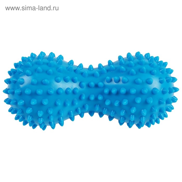 Мяч массажный ONLYTOP, двойной, цвета МИКС