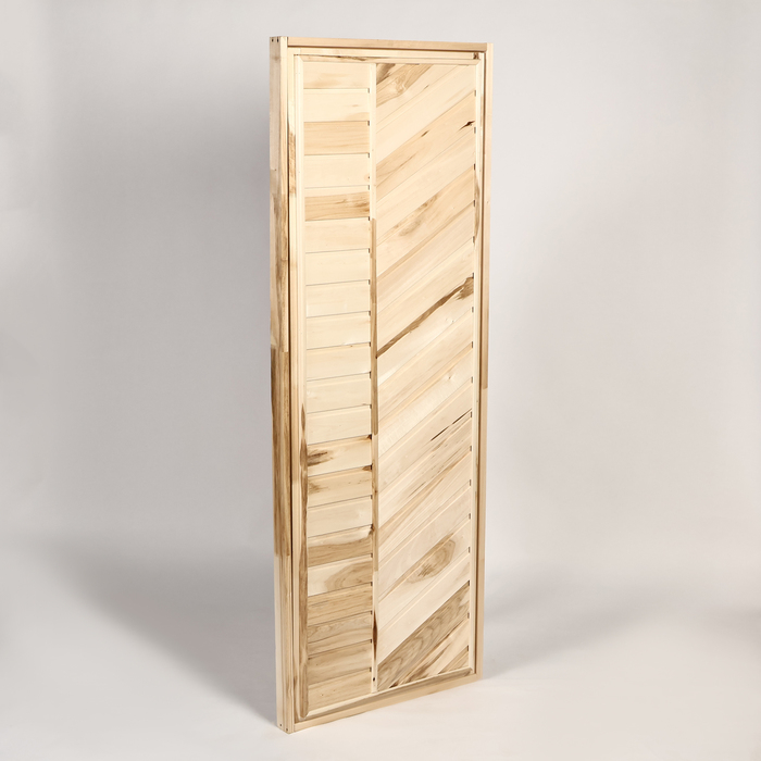 Дверь для бани глухая, сорт Дверь для бани глухая, сорт "С" 190х70 см.