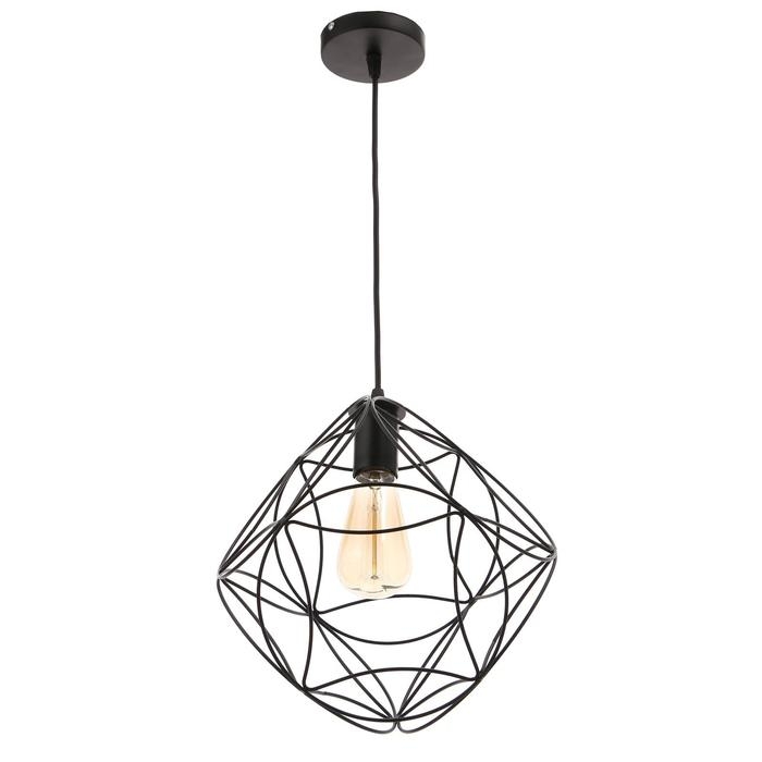 Светильник BayerLux 669914/1 E27 40Вт черный 21х21х121 см Светильник BayerLux 669914/1 E27 40Вт черный 21х21х121 см