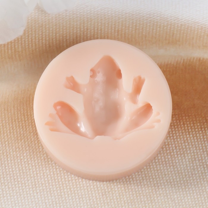 Молд силикон Молд силикон "Лягушка" 3,7х2,9х0,8 см