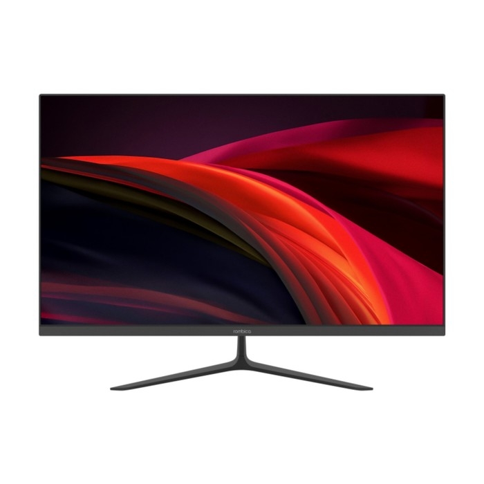 Монитор Rombica SkyView I24Х1, 23.8 Монитор Rombica SkyView I24Х1, 23.8", IPS, 1920x1080, 75Гц, 5 мс, HDMI, DP,VGA, чёрный