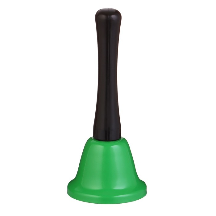 Колокольчик настольный, зеленый, 12.5 х 5.2 см Колокольчик настольный, зеленый, 12.5 х 5.2 см