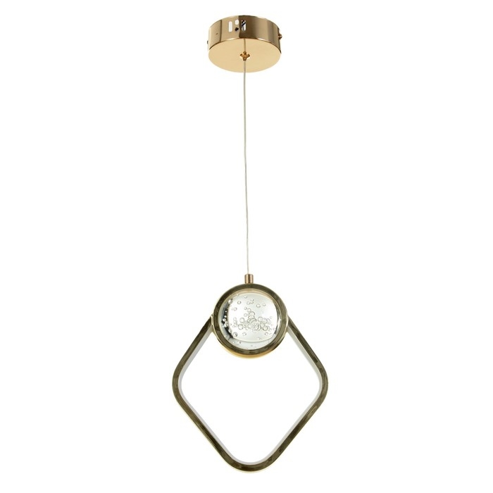 Светильник BayerLux "Антел треугольник" LED 30Вт 6000К золото 20х26х100 см