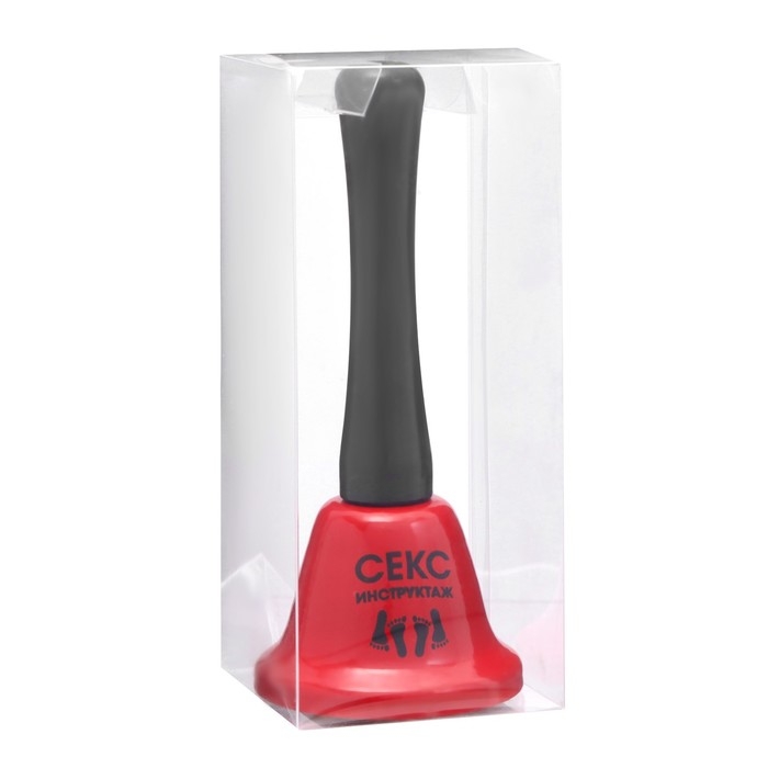 Колокольчик металлический, звонок настольный  Колокольчик металлический, звонок настольный " Секс инструктаж"