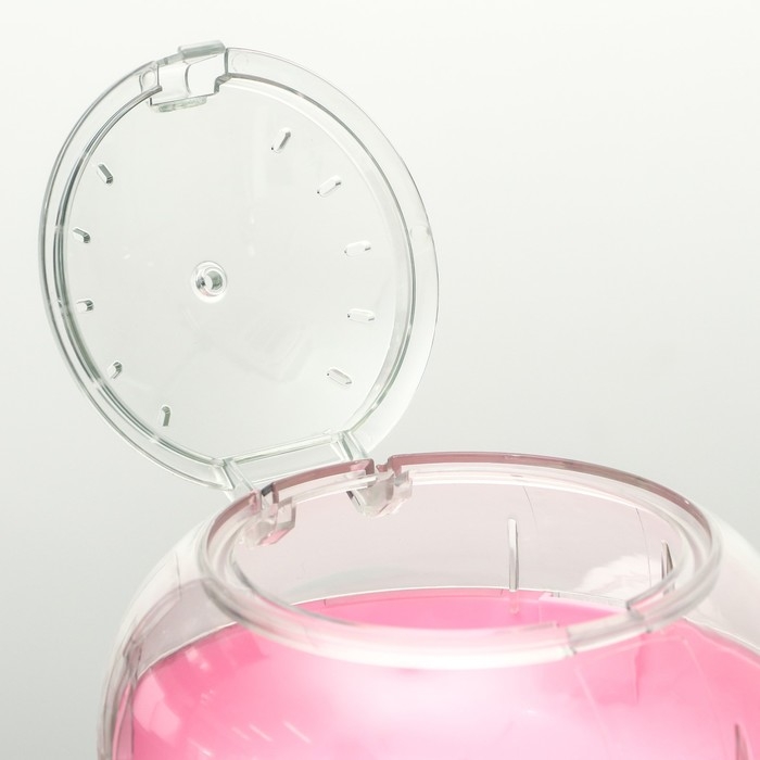 Клетка для грызунов с туннелем, выносным домиком и наполнением, 47 х 30 х 38, см, розовая Клетка для грызунов с туннелем, выносным домиком и наполнением, 47 х 30 х 38, см, розовая