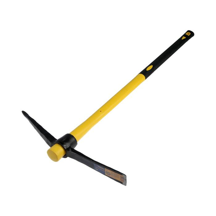 Кирка ТУНДРА, кованая, фиберглассовая рукоятка 900 мм, 1500 г Кирка ТУНДРА, кованая, фиберглассовая рукоятка 900 мм, 1500 г