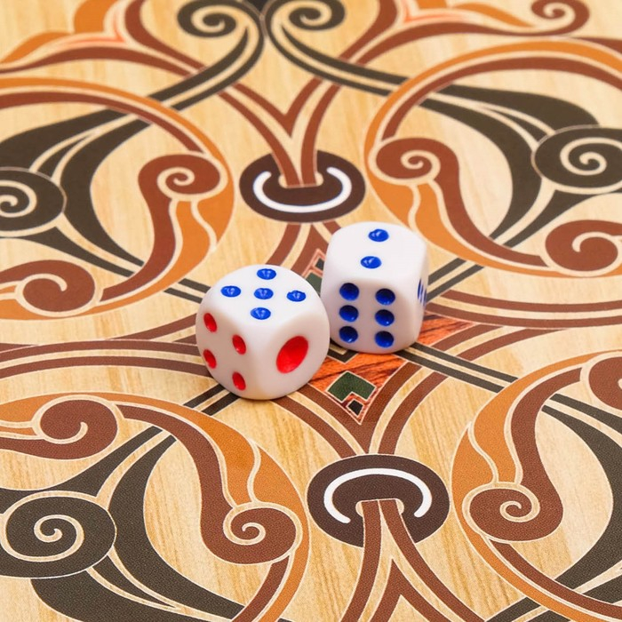 Нарды деревянные большие, с шашками Нарды деревянные большие, с шашками "Медведь", настольная игра, 60 х 60 см