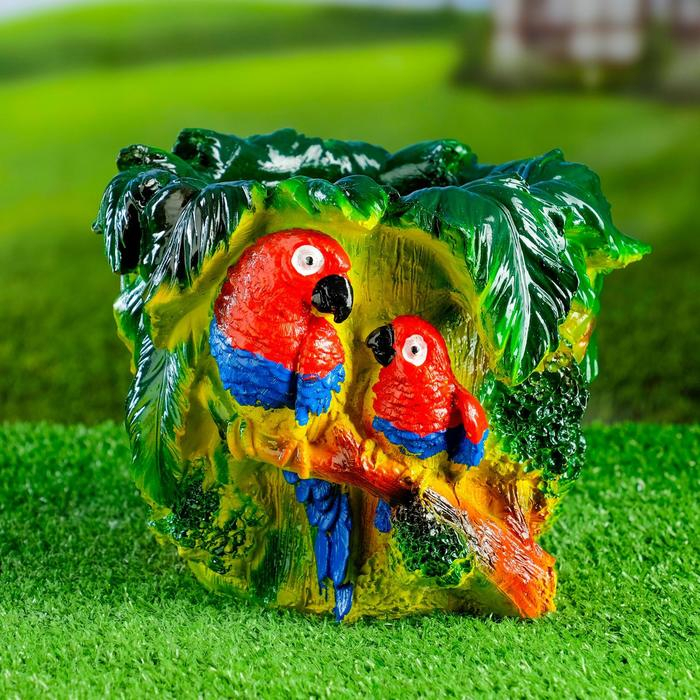 Фигурное кашпо Фигурное кашпо "Попугай" 22х18см