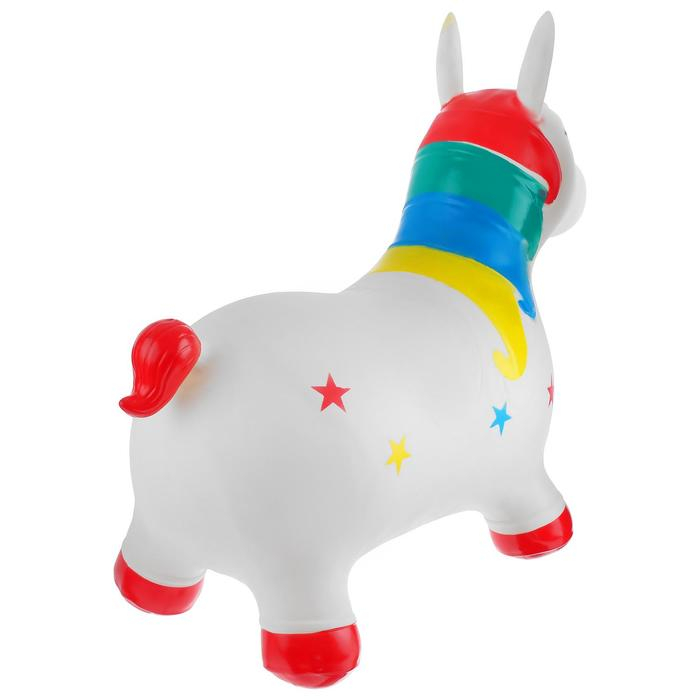 Попрыгун ZABIAKA «Единорожка», 62х26х49 см, 1300 г, цвет МИКС Попрыгун ZABIAKA «Единорожка», 62х26х49 см, 1300 г, цвет МИКС