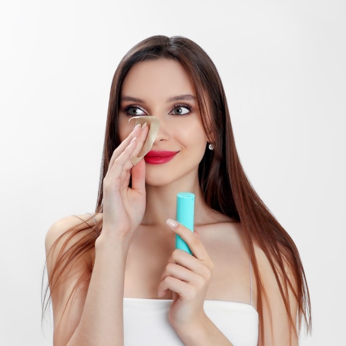 Салфетки матирующие, в рулоне, d = 2,4 × 9 см, 7 м, цвет зелёный Салфетки матирующие, в рулоне, d = 2,4 × 9 см, 7 м, цвет зелёный