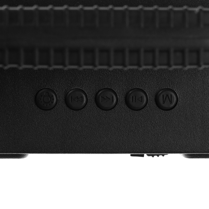 Портативная колонка VS08 LED, 5Вт, 1200мАч, FM, MP3, USB, microSD, TWS черная Портативная колонка VS08 LED, 5Вт, 1200мАч, FM, MP3, USB, microSD, TWS черная
