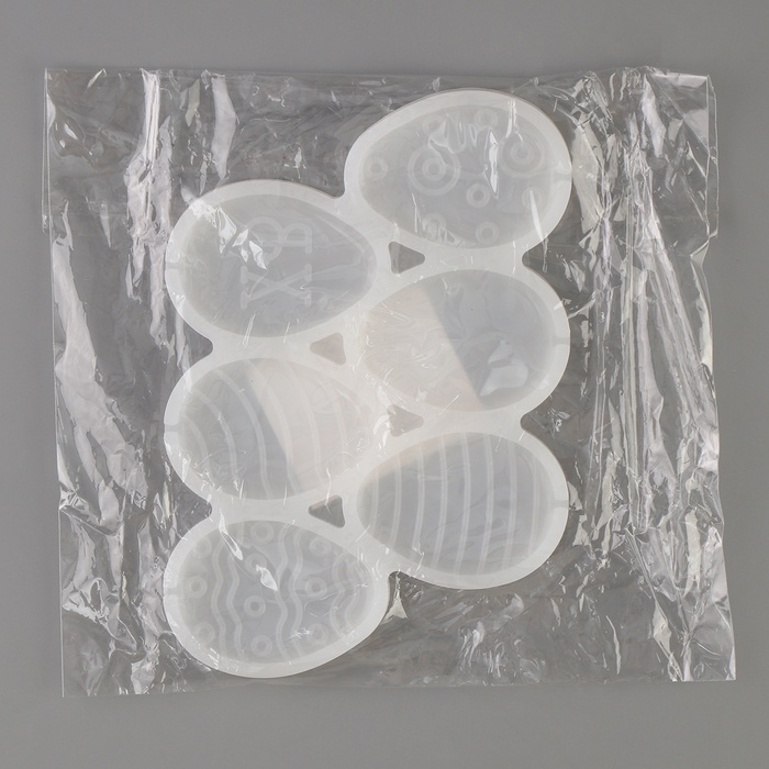 Молд силиконовый «Яйца», универсальный, 13 × 10,5 × 0,7 см Молд силиконовый «Яйца», универсальный, 13 × 10,5 × 0,7 см