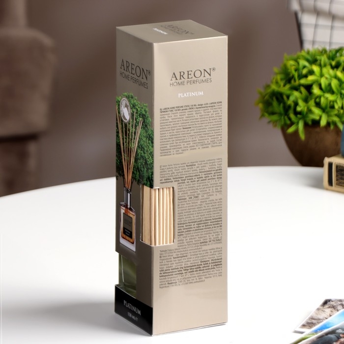 Диффузор ароматический Areon Sticks LUX, свежесть 150 мл Диффузор ароматический Areon Sticks LUX, свежесть 150 мл
