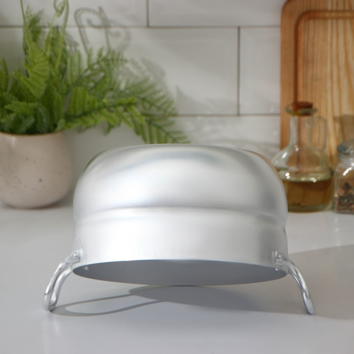 Кастрюля алюминиевая, 3 л, металлическая крышка Кастрюля алюминиевая, 3 л, металлическая крышка