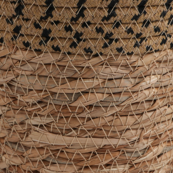 Набор корзин из 3 шт, D20xH16 BD15, D16xH14 BD11, D12xH11 BD9 см, рогоз Набор корзин из 3 шт, D20xH16 BD15, D16xH14 BD11, D12xH11 BD9 см, рогоз