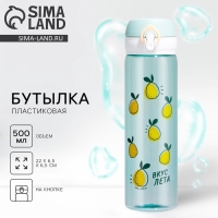 Бутылка для воды «Вкус лета», 500 мл