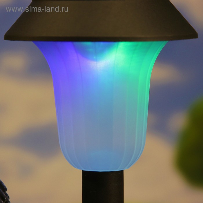 Садовый фонарь  Садовый фонарь "Белка с веткой-фонарем" 33см