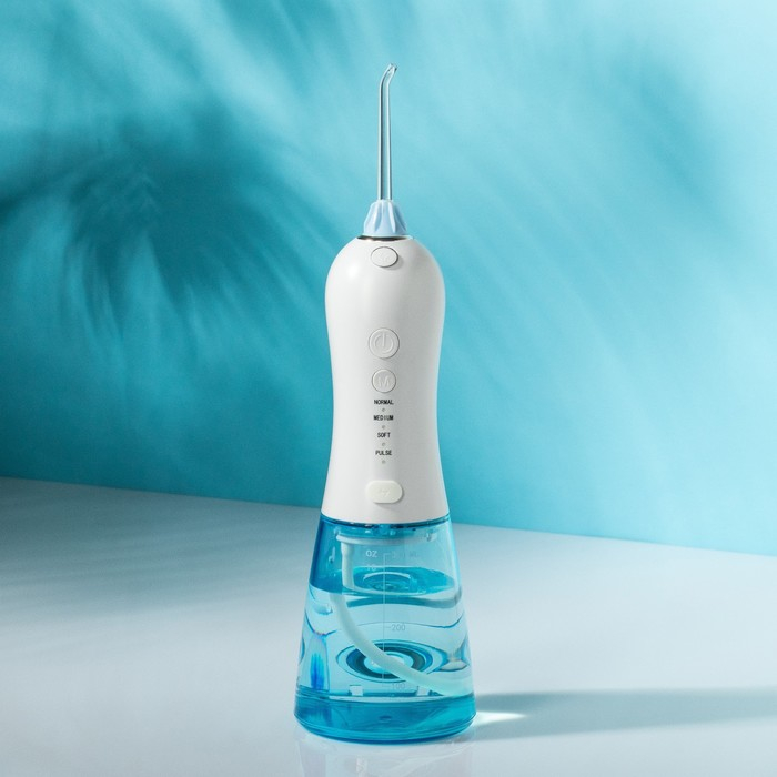 Ирригатор для полости рта Luazon LIR-03, портативный, 300 мл, 4 режима, 2 насадки, от USB Ирригатор для полости рта Luazon LIR-03, портативный, 300 мл, 4 режима, 2 насадки, от USB