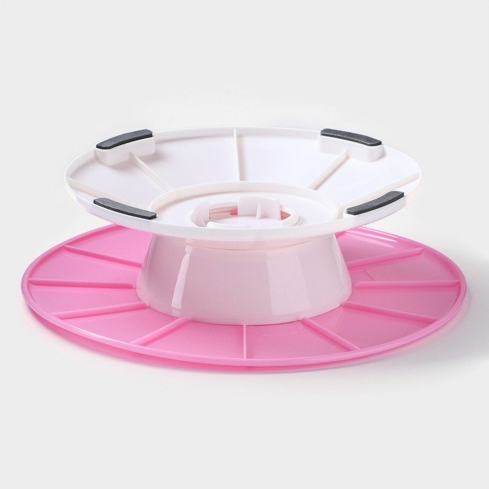 Подставка для торта вращающаяся «Мелоди», d=29 см Подставка для торта вращающаяся «Мелоди», d=29 см