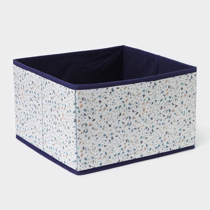 Короб для хранения Доляна &laquo;Мармелад&raquo;, 29&times;29&times;18 см, цвет белый