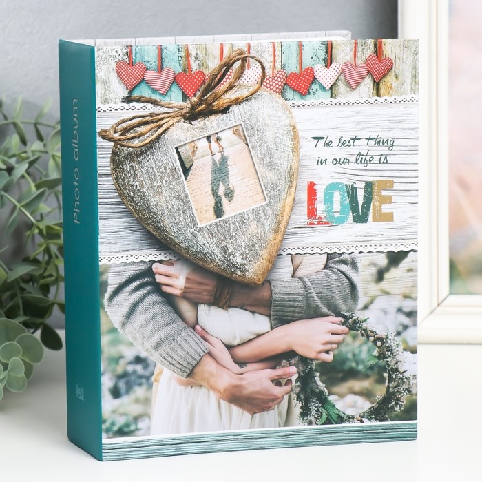 Фотоальбом Фотоальбом "Любовь" 50 листов 200 фотографий 10х15 см