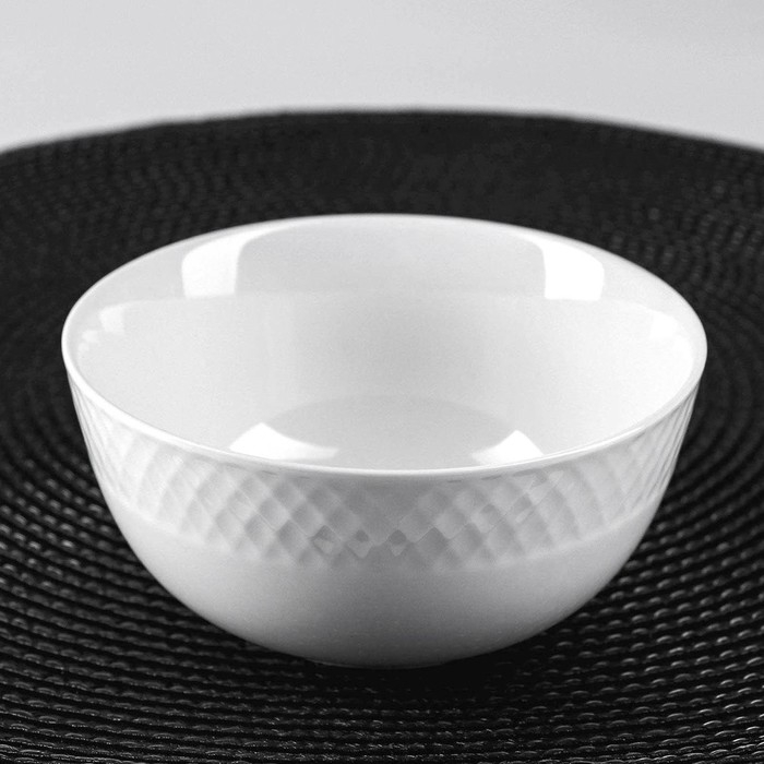 Салатник фарфоровый Wilmax «Юлия Высоцкая», 350 мл, d=12 см, цвет белый Салатник фарфоровый Wilmax «Юлия Высоцкая», 350 мл, d=12 см, цвет белый