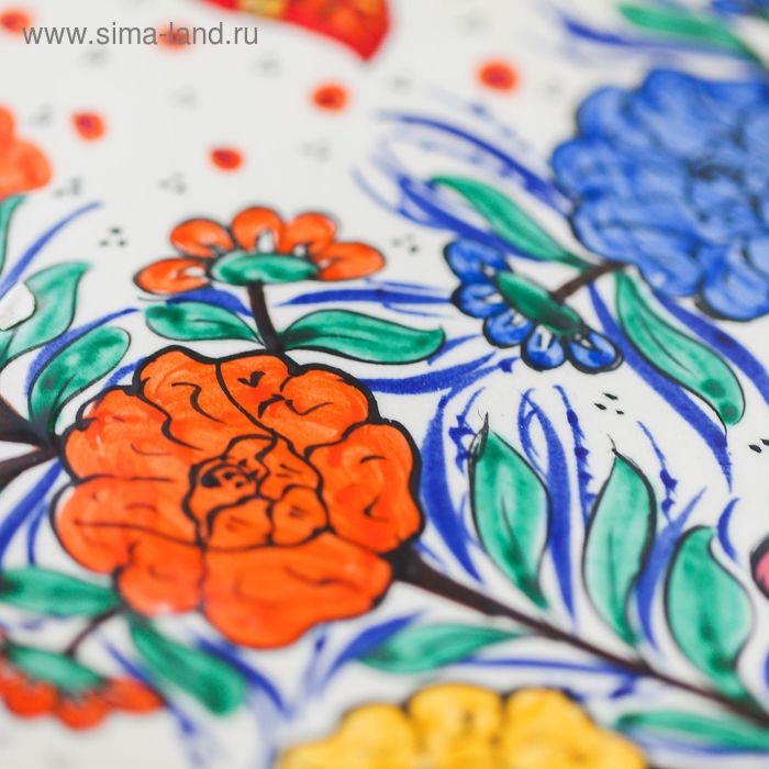 Ляган «Лето» в форме листка, 41 см Ляган «Лето» в форме листка, 41 см