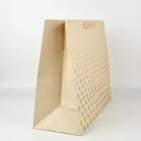 Подарочный пакет с шильдом Present, 49 &times; 40 &times; 19 см