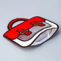 Пакет подарочный, &laquo;Портфель&raquo;, с zip-lock застежкой, 20&times;19+6 см