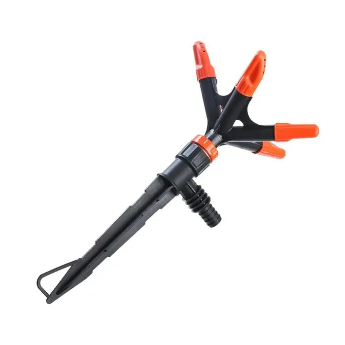 Распылитель 5−лепестковый, штуцер под шланги 1/2" (12 мм) − 3/4" (19 мм), пика, пластик, «Жук»