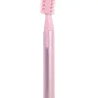 Триммер LEP-05, для бровей, 1хААА (не в комплекте), розовый