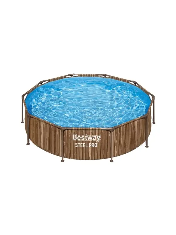 Бассейн каркасный Steel Pro, 305&times;76 см, круглый, рейка, 561VP Bestway