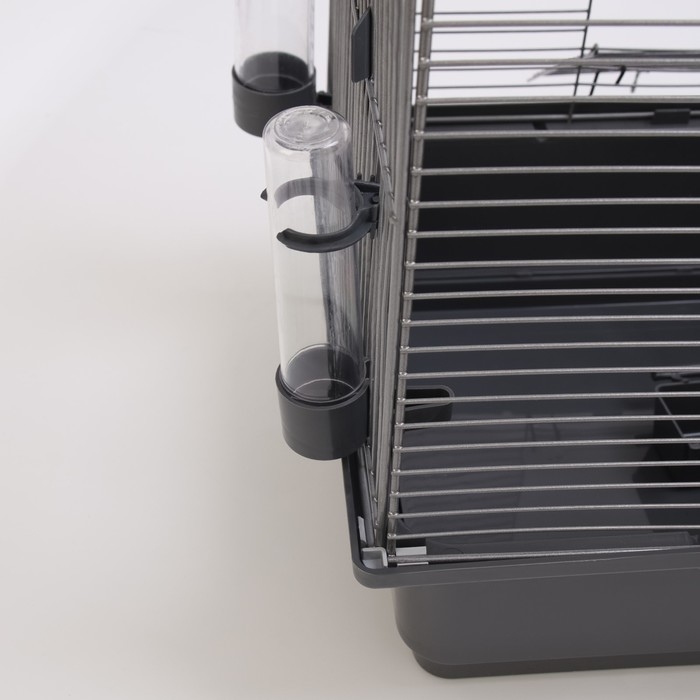 Клетка для птиц Клетка для птиц "Пижон" №100, разборная, 42 х 30 х 37см (укомплект.) серая